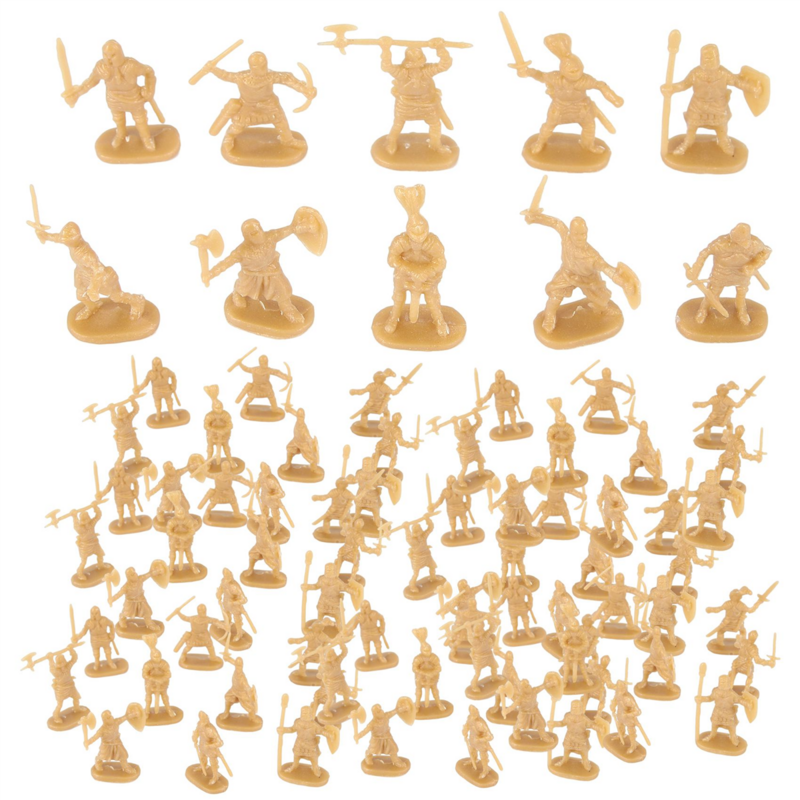 1:72 200/zestaw plastikowa starożytna figurki żołnierzy zabawka archaicznych żołnierzy mężczyzn szermierz figurka DIY sceny wojennej zabawki złote