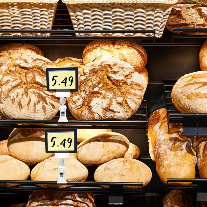 10 Chiếc Quảng Cáo Nhãn Giá Giá Giá Đỡ Tên Kẹp Giá Vé Giá Để Làm Bánh Shop Siêu Thị Trung Tâm Thương Mại