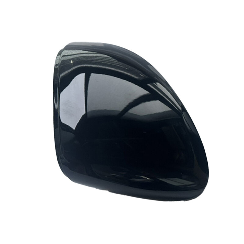Tapa de espejo retrovisor lateral para Golf 8 2020 2022, cubierta de espejo negro, fácil instalación, capacidad de carga mejorada
