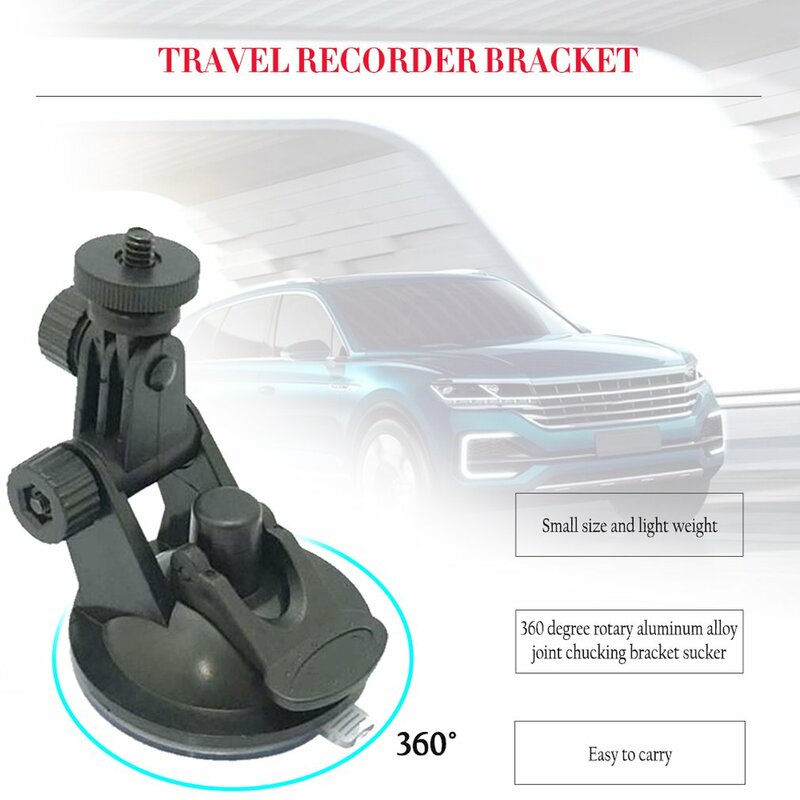 Recorder Bracket Sucker Bracket Car Camera DV DVR Tachograph Bracket Stand