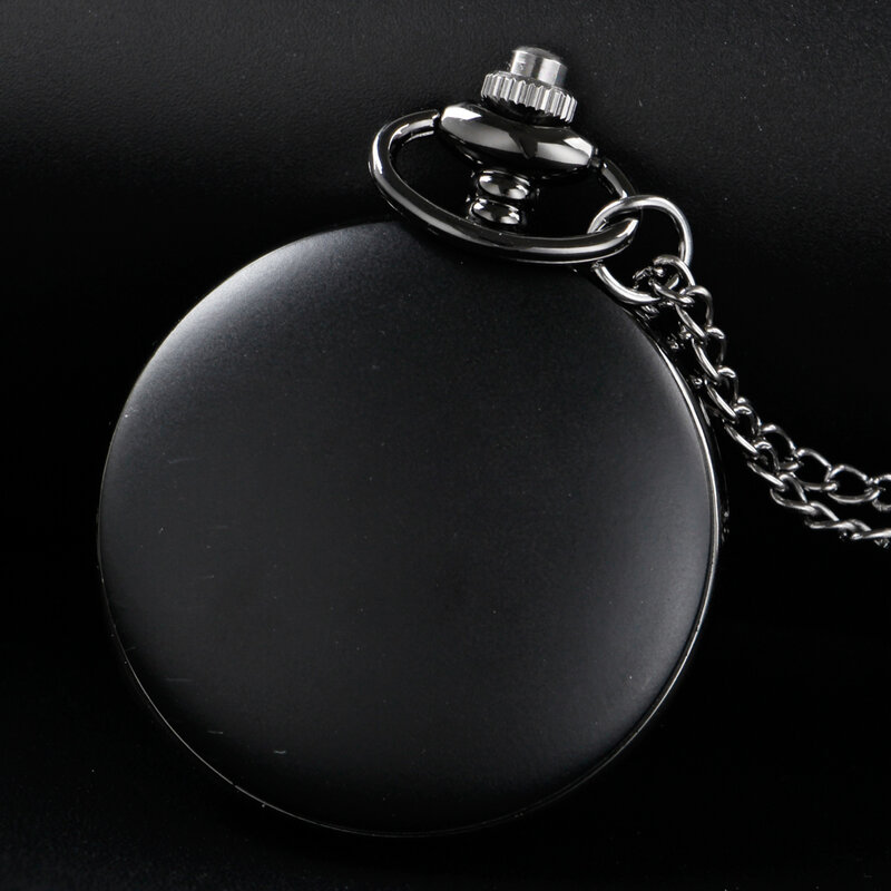 Темный рыцарь летучая мышь кварцевые карманные часы изысканное ожерелье кулон цепочка брелок винтажные стимпанк карманные часы для мужчин и женщин CF1260