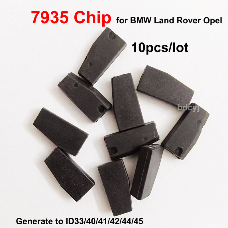 10 buah/lot Chip Transponder PCF7935 kosong bekas dengan chips chips 7935