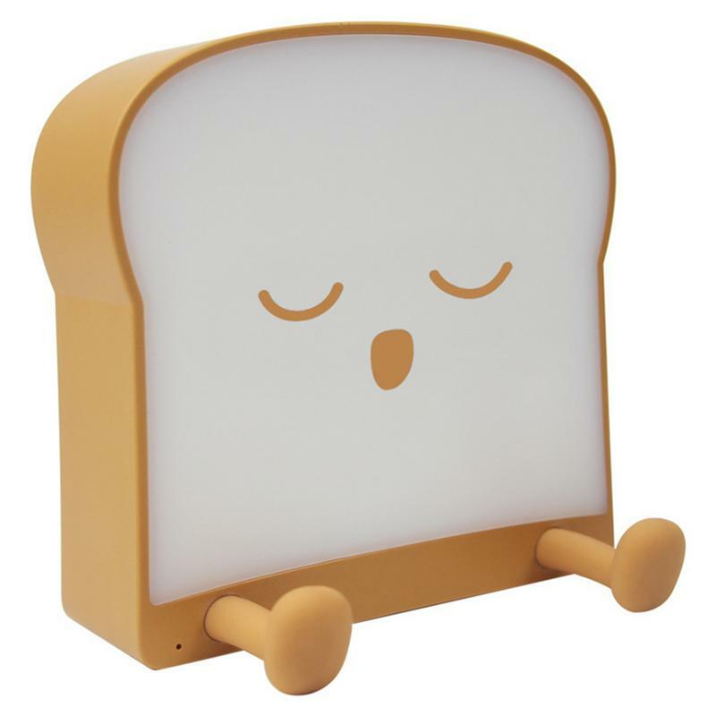 Night Light Toast Bread Kid Room Night Light Bread Led Night With Mobile Phone Stand Birthday Gifts For Girls Boys