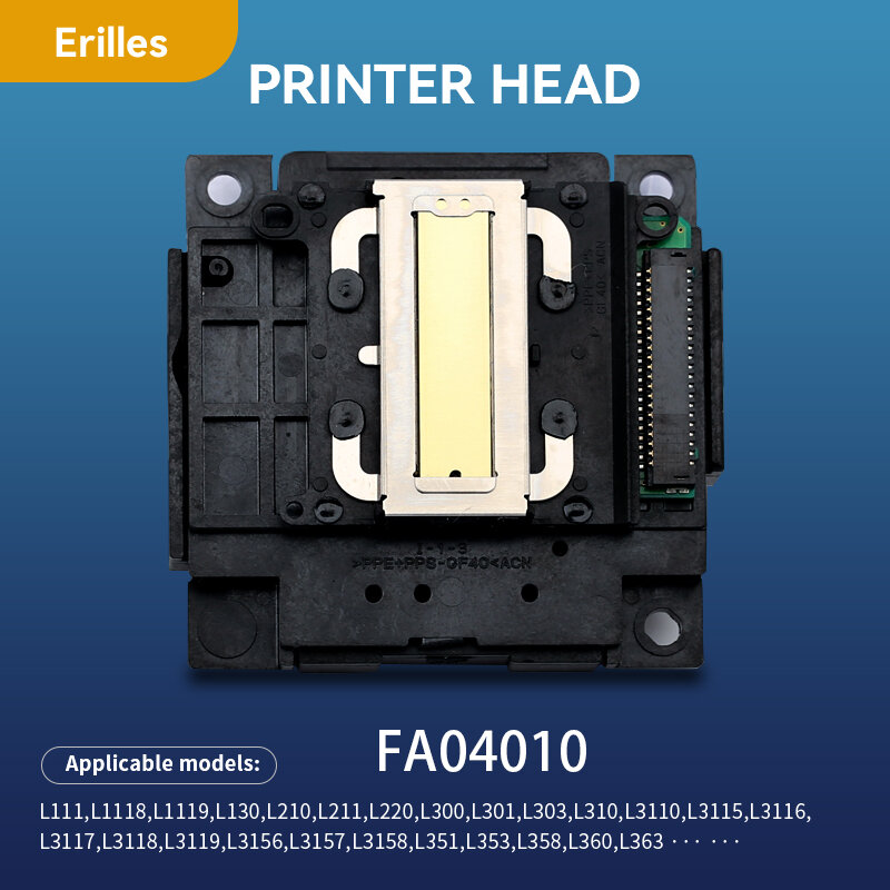 Cabeça de impressão para impressora Epson, FA04000, FA04010, L3110, L210, L301, L365, L382, L385, L395, L405, L3150, L3250, L4150, L4160