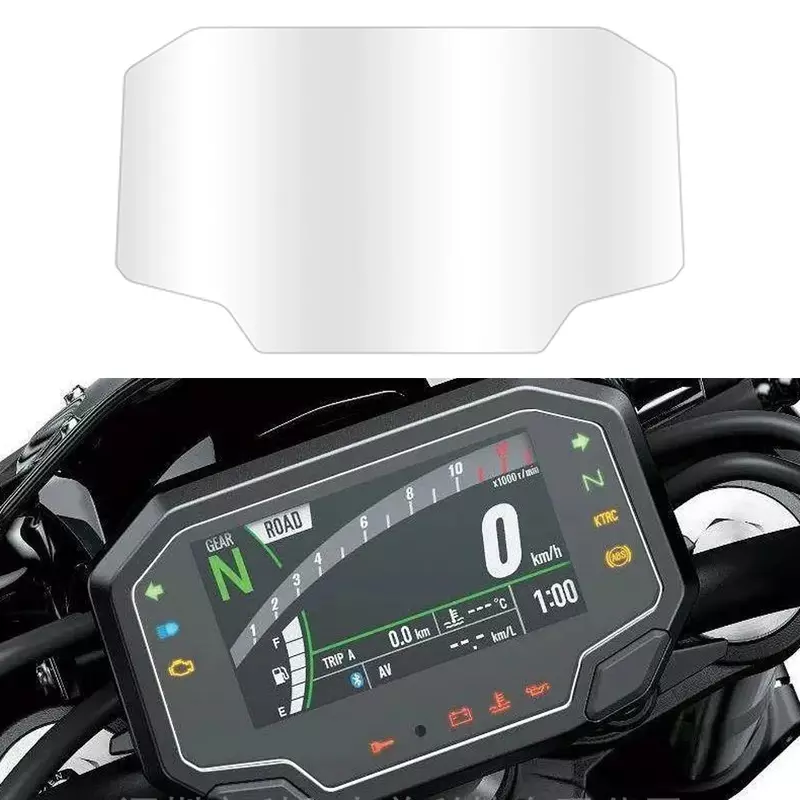 Película de protección contra arañazos para motocicleta, Protector de pantalla para salpicadero, accesorios para Kawasaki Ninja 650 Z650 Z900 1000