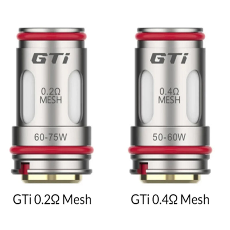 5pcs GTi Mesh Coil 0.2ohm 0.4ohm bobine per ITank Sub Ohm Tank TARGET 200 100/80 GEN 80S & 200 Kit