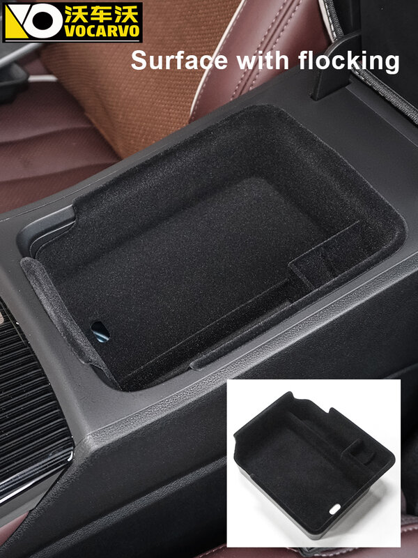 LINNUNU Fit for GEELY Monjaro 2022 2023 Central Armrest Storage Box Center Console Organizer Containers for Xingyue L 2024