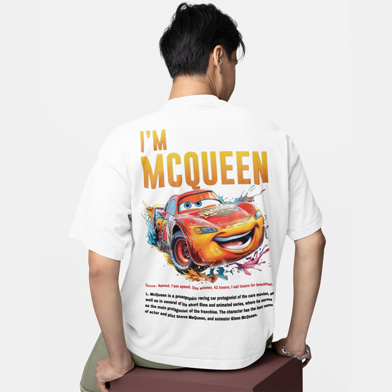 Fun Sally I'm Lightning Car Outfit T Shirt for Men Women Mcqueen Tee Shirt 100% Cotton New Arrival Clothing Love Gift For Couple