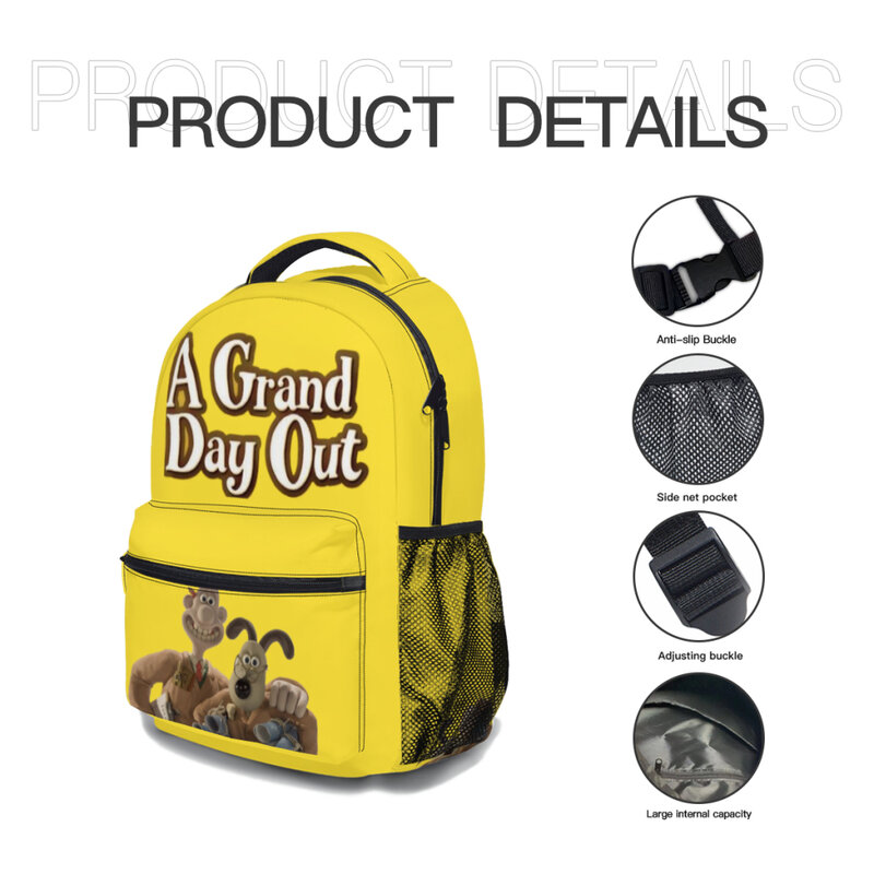 Kawaii милый Gromit Новый женский модный Детский водонепроницаемый рюкзак большой емкости для колледжа модный рюкзак для девушек для ноутбука для путешествий ﻿