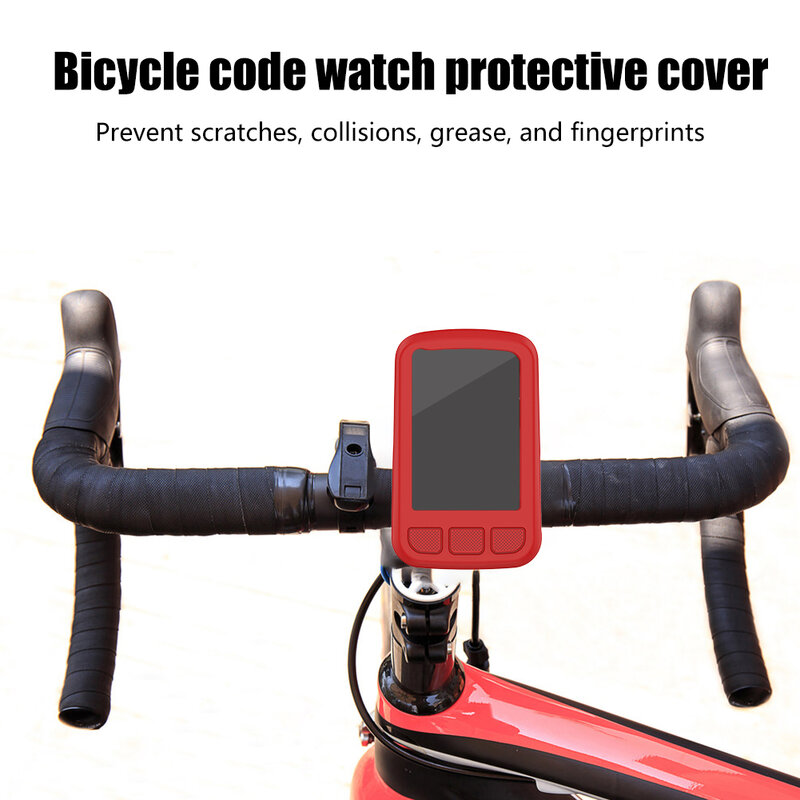 Capa protetora de silicone para computador de bicicleta Acessórios de bicicleta Ciclismo Bumper, Wahoo ELEMNT PARAFUSO, V2 Bike Case