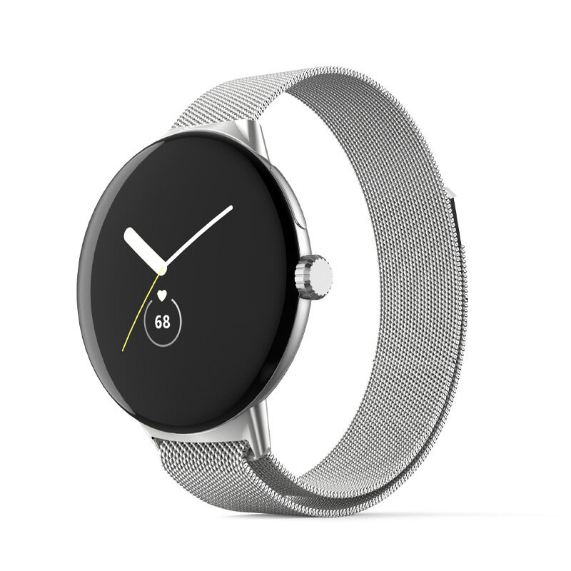 Correa de reloj magnética de Metal para Google Pixel, pulsera de reloj para Google Pixel, repuesto de correa de reloj