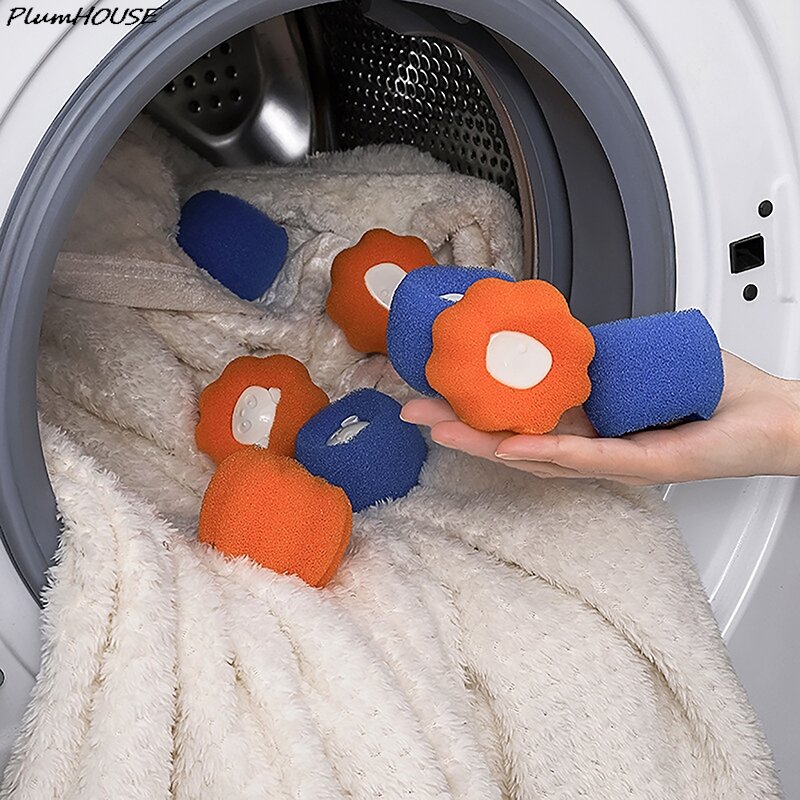 1/5 Stuks Wasbal Kit Herbruikbare Wasmachine Haarverwijderaar Bal Reiniging Pluisjes Pet Haren Kleding Huishoudelijk Product