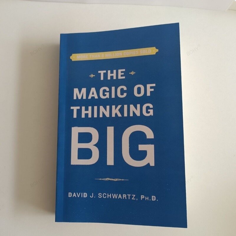Inspirująca książka dla dorosłych magia myślenia Big David J Schwartz
