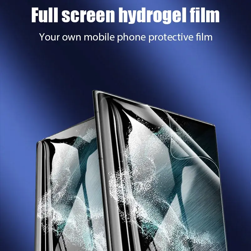 Película de hidrogel para Samsung Galaxy, Protector de pantalla para Samsung Galaxy S24, S23, S22, S21, S20, Note 20 Ultra, A54, A14, 5G, Note 10, S10 Plus, 5 unidades