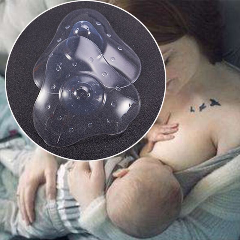 2 Stks/paar Zachte Tepel Beschermer Schild Babyvoeding Borstbedekking Covers Verpleging Fopspeen