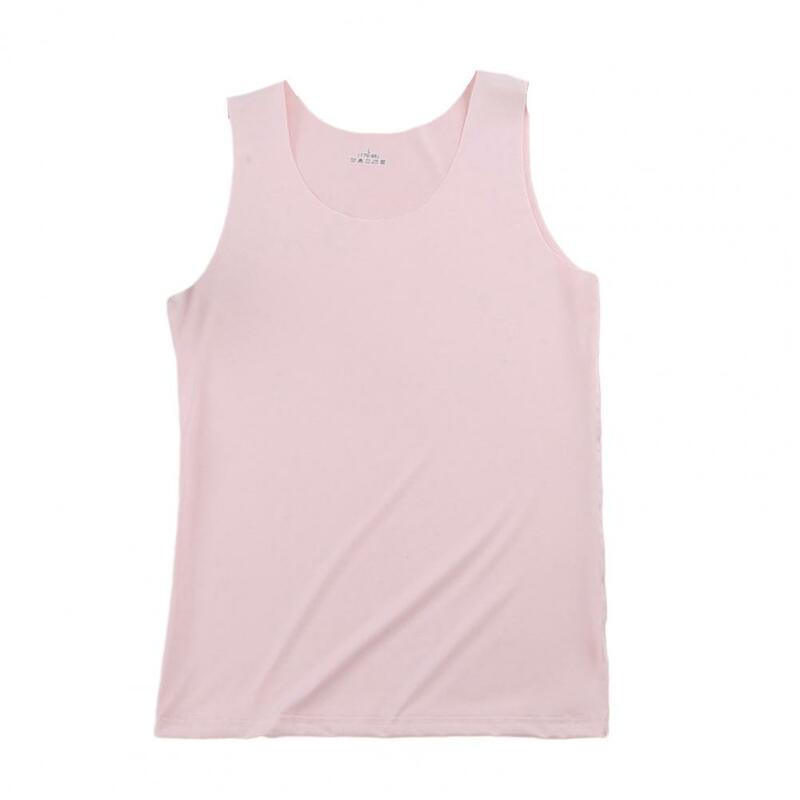 Seamless Vest Women Ice Silk Tank Tops Summer Slim Solid Color Undershirts Women's Sleeveless Vest