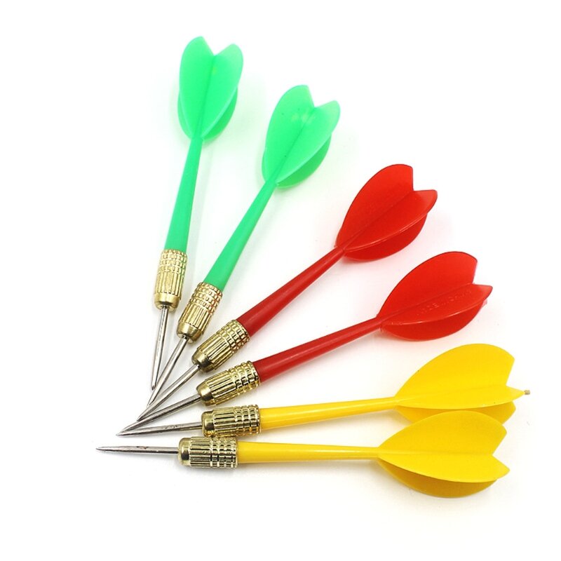 Outdoor Game Competitive Darts Toys Colorful Balloon Metal Darts Set for Kids Adults Carnival Party Supplies