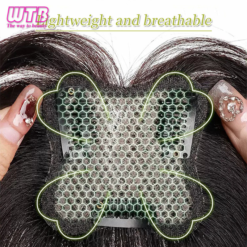 WTB syntetyczna grzywka peruka kobieca reedycja z grzywką naturalne realistyczne grzywki peruka pokrywa białe włosy odpowiednie dla odzież na co dzień