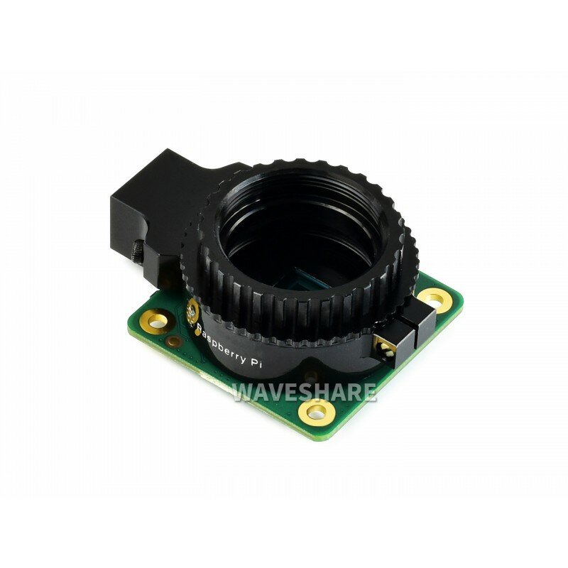 Waveshare Raspberry Pi High Quality Camera, 12.3MP IMX477 Sensor, Supports C / CS Lenses