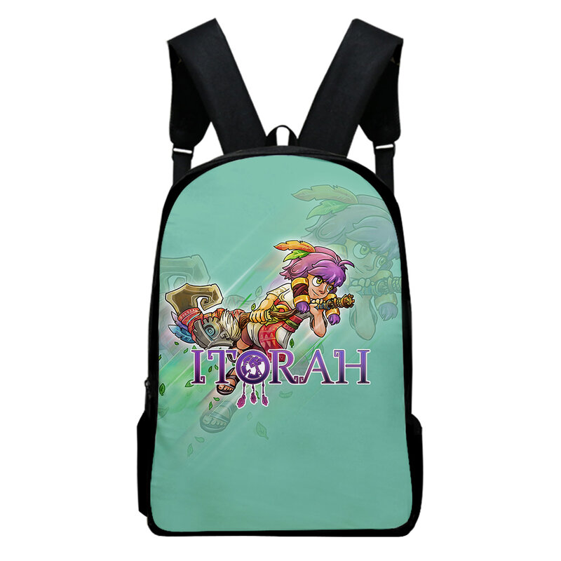 Itorah 2023 New Game Backpack School Bag Adult Kids Bags Unisex Backpack Daypack Harajuku Bags