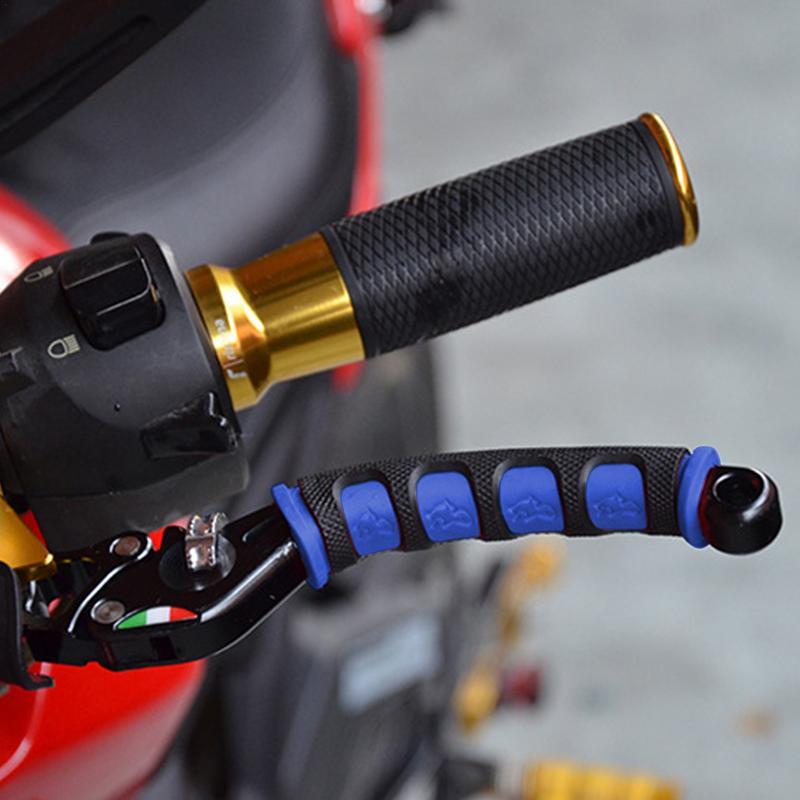 Leva del freno del motociclo Grip protezione del manubrio della bici forniture per bici manicotto del manubrio della bicicletta coperture di protezione del manubrio della bici per