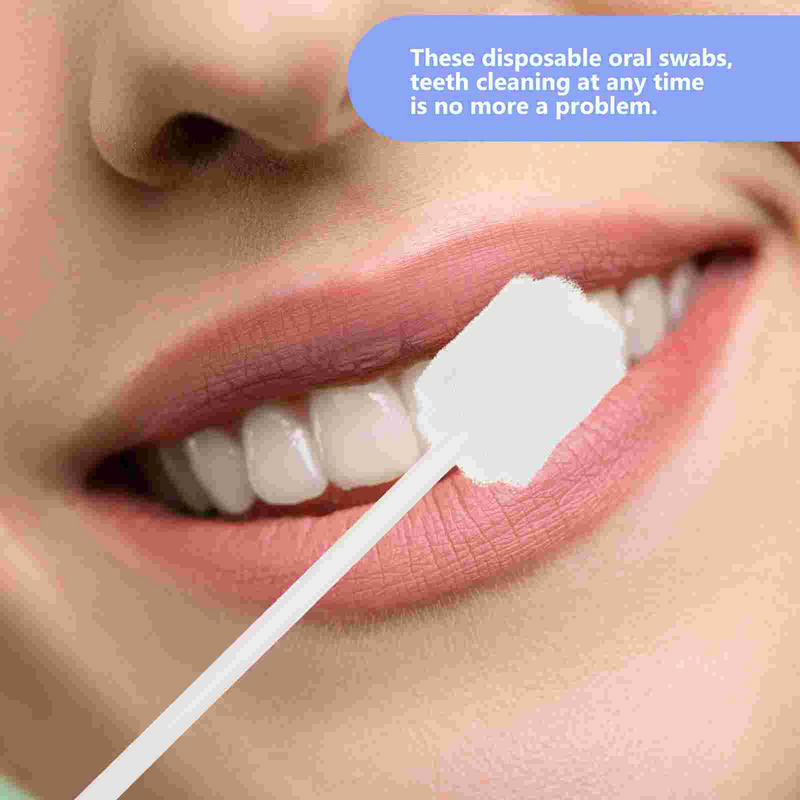 Make-up Zahnbürste Mundpflege Tupfer Einweg Mund tupfer Zahn reinigung Zahnbürste Tupfer Tupfer bewusstlos ältere Menschen