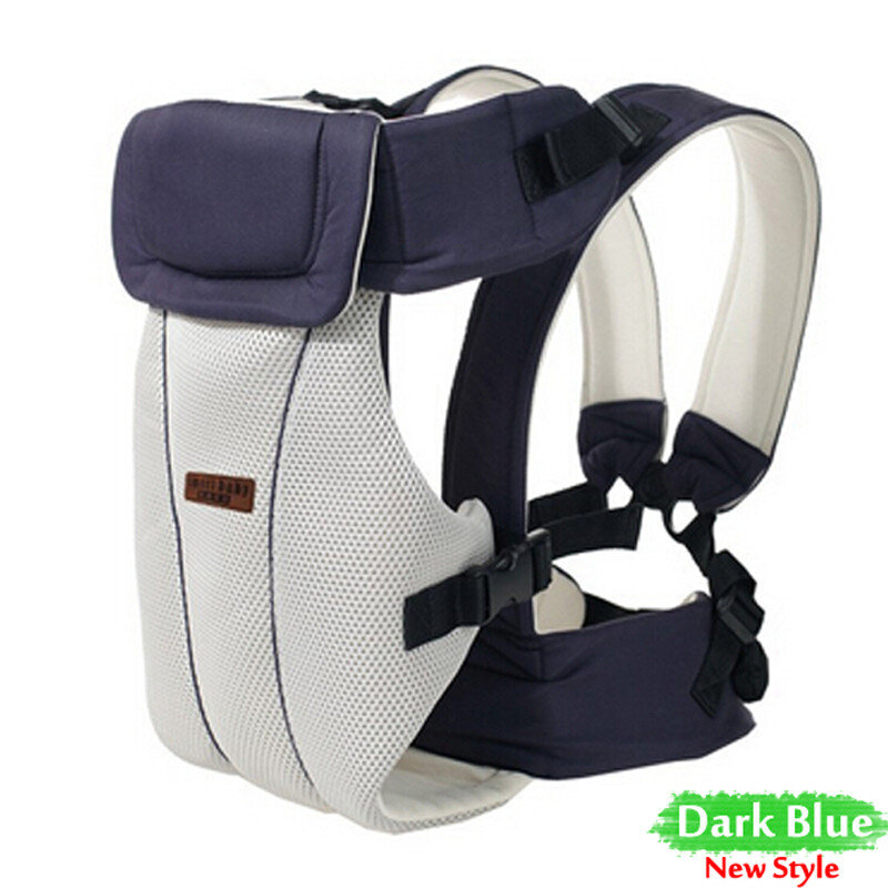 Слинг для новорожденных на 2-30 месяцев, дышащий эргономичный Детский рюкзак-кенгуру для переноски спереди, сумка для младенцев, набедренное ...