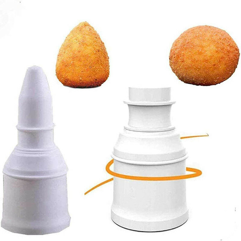 Arancini-Molde de plástico para hacer Sushi, herramienta hecha a mano para hacer bolas de arroz, comida italiana casera, accesorios de cocina