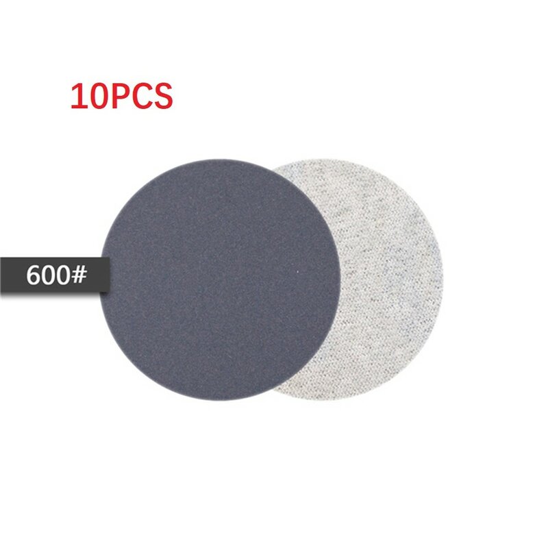 10Pcs 3 Inch 75mm Waterproof Sanding Discs Hook Loop Silicon Carbide Sandpaper Wet/Dry 240 -10000 Grit For Polishing Grinding