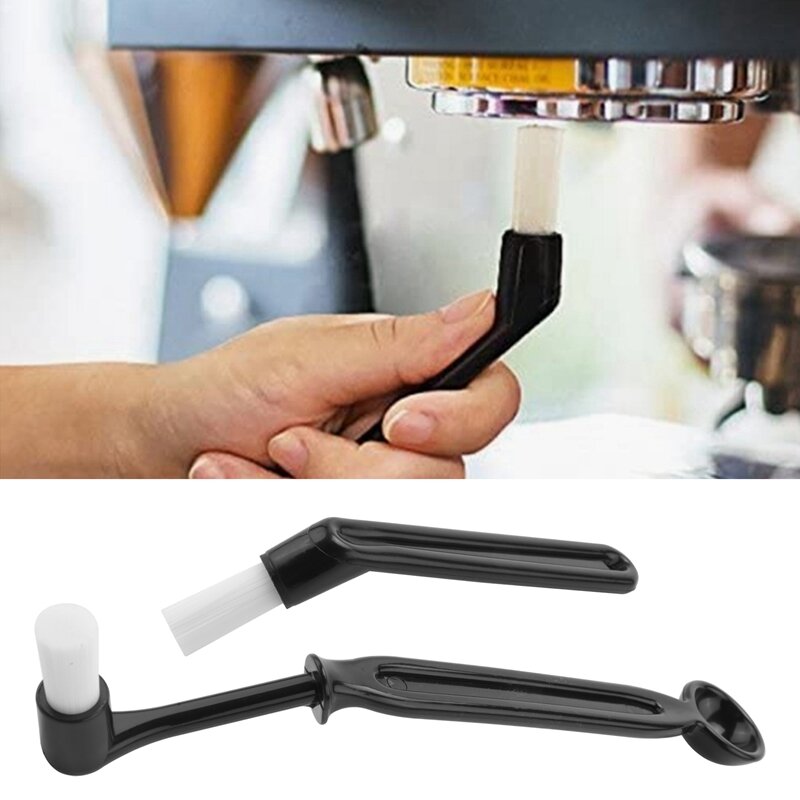 Agitador de café Espresso, Tampers de mano, agitador de café, distribuidor tipo aguja con cepillo de limpieza