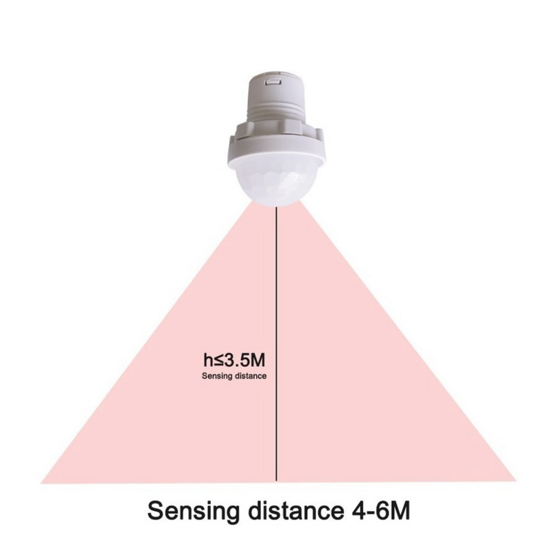 2/3 PCS MINI PIR Sensor Detector Smart Switch 110V 220V LED PIR sensore di movimento a infrarossi rilevamento sensore automatico interruttore della luce