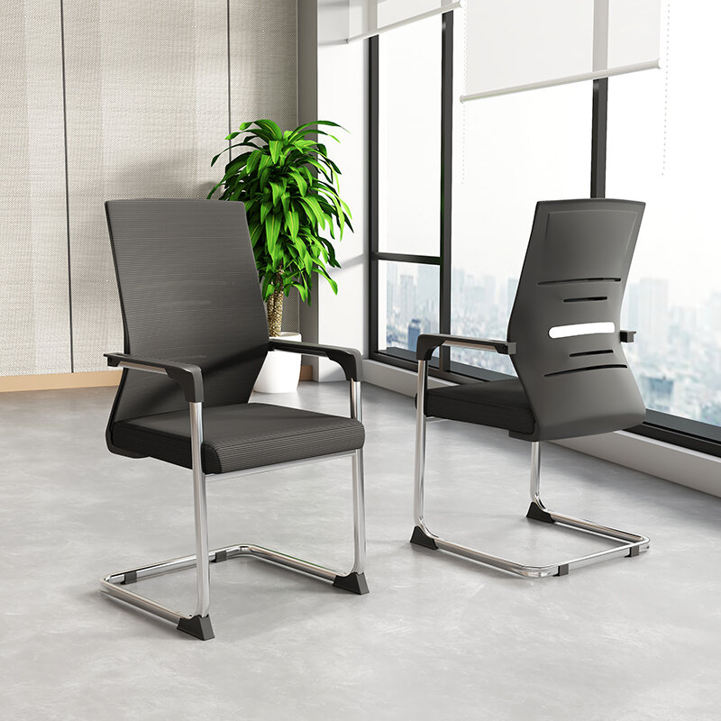 Czekanie Recepcja Krzesła konferencyjne Luksusowe przyjęcia Akcent Beauty Krzesło biurowe Czarne Minimalistyczne krzesła Rugluar Meble biurowe OK50YY