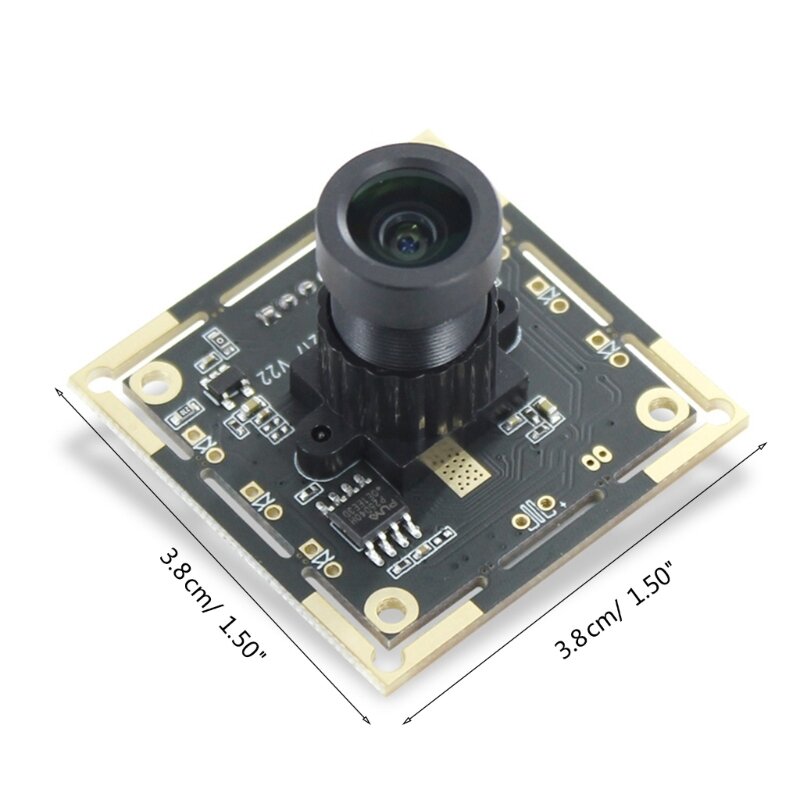USB 1280x720 OV9732 Video Camera Module 1MP 72°/100° Adjustable Manual-focus Lens Monitoring Module Plug and Use