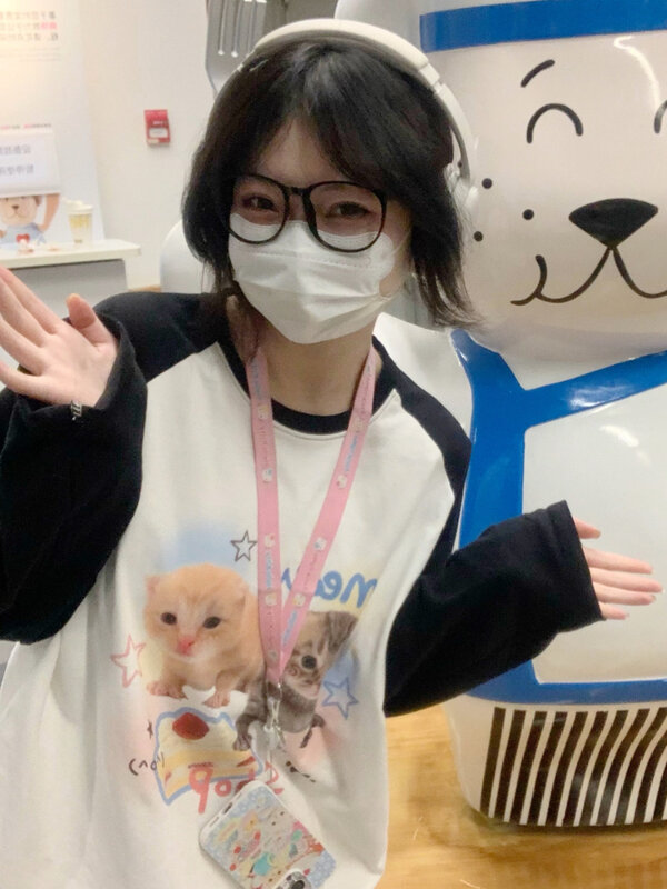 Deeptown Harajuku Kawaii Animal Print Hoodies Frauen Vintage übergroße Patchwork Sweatshirts lose lässige süße Tops y2k E-Girl