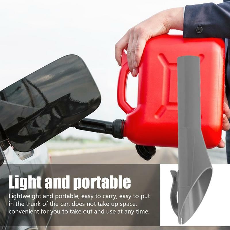 Corong Filter oli mobil portabel, corong pengganti oli untuk penggunaan otomotif serbaguna, Filter pengisi yang mudah digunakan untuk mobil