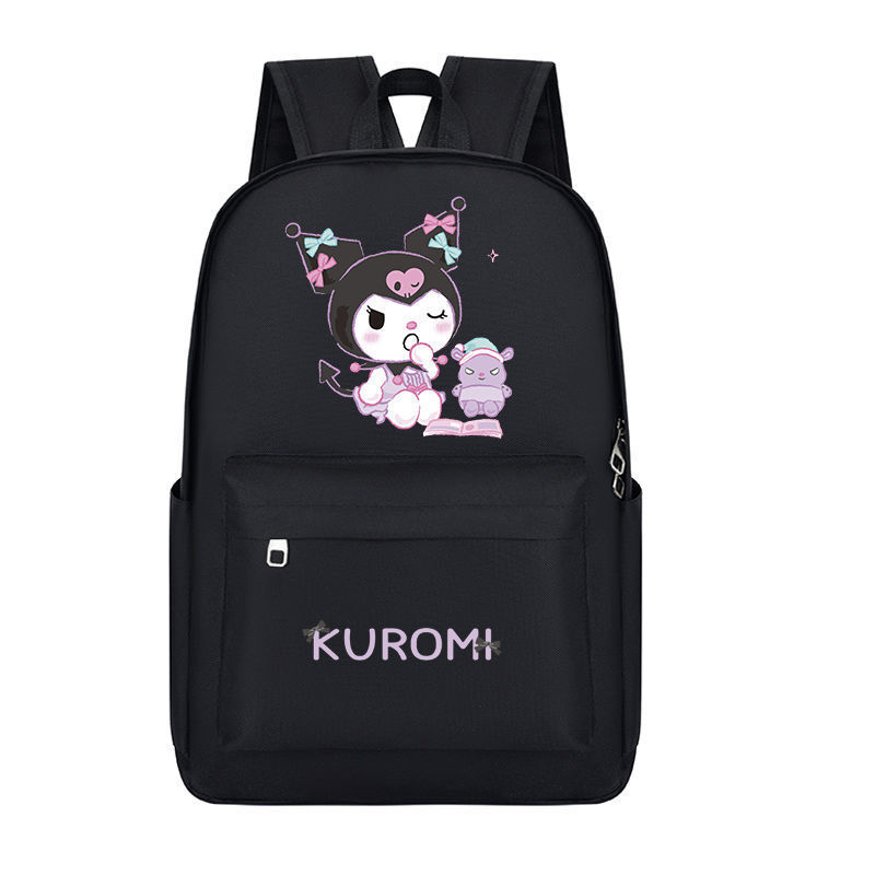 Sanrio coolomi กระเป๋านักเรียนน่ารัก, กระเป๋าเป้สะพายหลังความจุขนาดใหญ่ทันสมัยสำหรับนักเรียนชายและหญิง