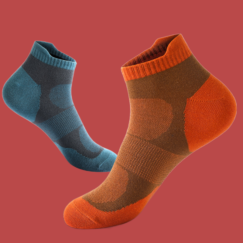 5 Paar neue Mode Frühling Herren hochwertige Socken Knöchel dick gestrickt Sports ocke atmungsaktiv tragen widerstands fähige kurze Laufs ocke