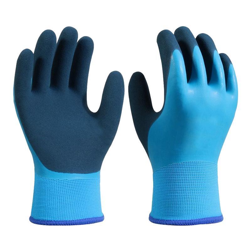 Sarung tangan kerja termal pria, sarung tangan untuk bekerja di Freezer, sarung tangan memancing tahan dingin tahan air musim dingin
