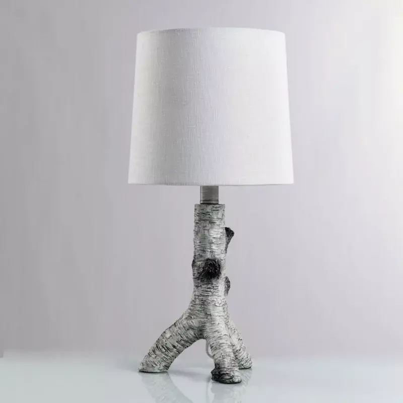 Настольная лампа с белым оттенком, 17,25 дюйма