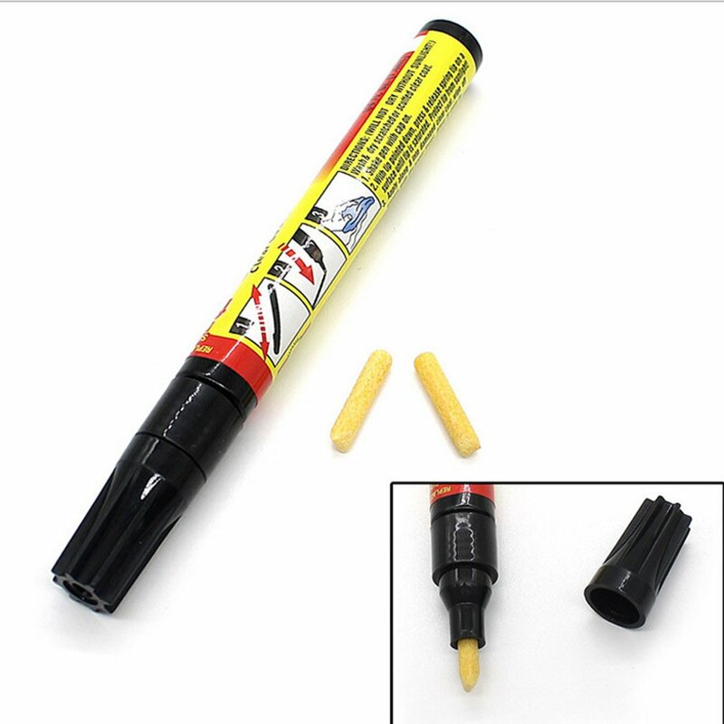 Carro-estilo portátil fix-lo pro limpar carro scratch repair removedor caneta casaco aplicador universal caneta de pintura automática