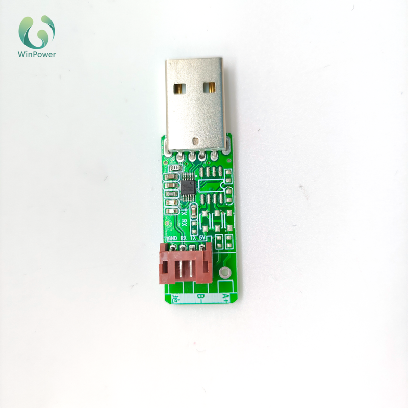 Puerto serie USB a TTL para transmitir datos directamente al ordenador, compatible con el sensor de oxígeno de winpower.