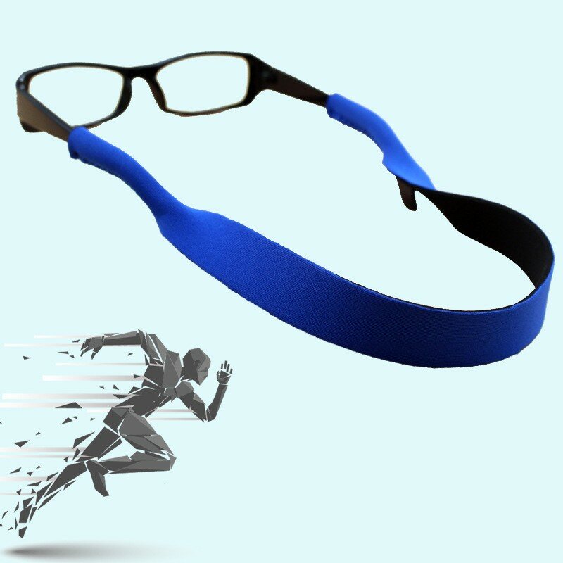 12 가지 색상 플로팅 폼 체인 안경 스트랩 선글라스 체인, 스포츠 미끄럼 방지 스트링 안경 로프 밴드 코드 홀더