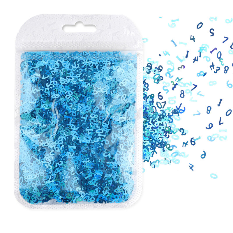 Lentejuelas holográficas para decoración de uñas, copos de purpurina láser de resina epoxi, 10 g/bolsa