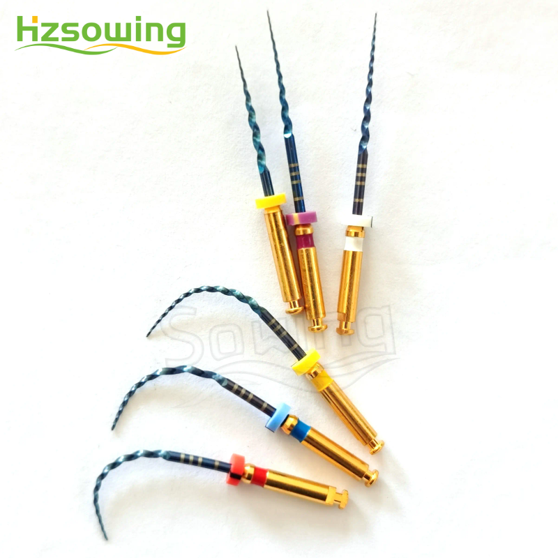 Dental endo files taper dental rotary needle accessories files endodontic files Use for Root canal cleaning heat activation