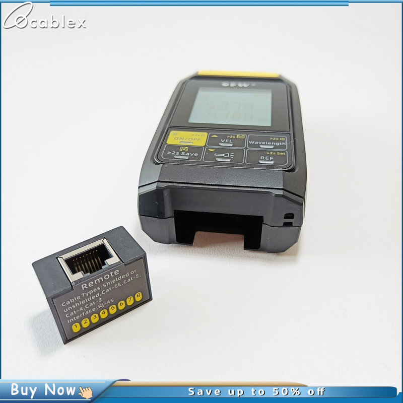 Medidor de potencia óptica de batería de recarga 4 en 1, localizador Visual de fallas, probador de Cable, 5km, 20km, 30km, VFL