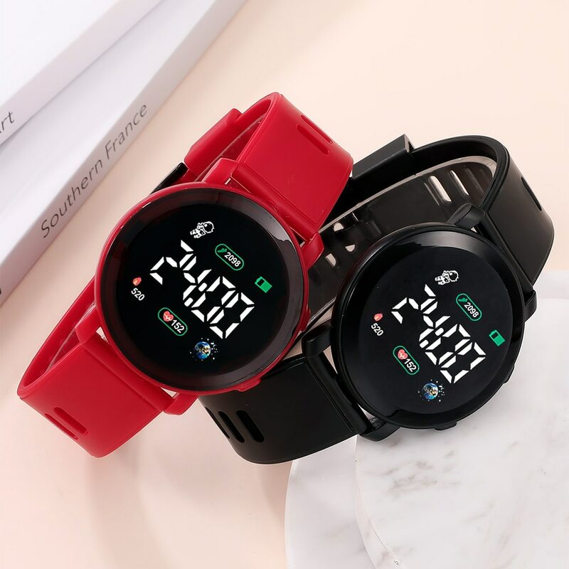 Paar Horloges Led Digitaal Horloge Voor Mannen Vrouwen Student Sport Leger Militaire Siliconen Horloge Elektronische Klok Hodinky Reloj Hombre