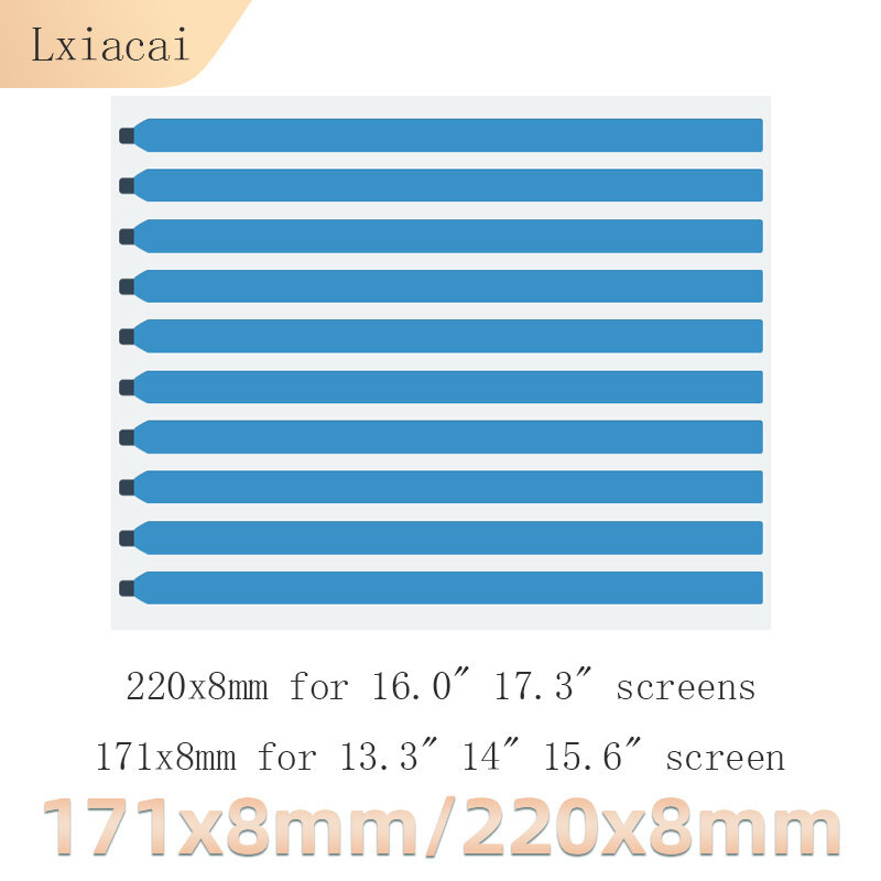 Łatwy do ciągnięcia klej Ekran laptopa Taśma LCD Montaż wyświetlacza Renowacja Dwustronny klej Naprawa telefonu komórkowego Zagęszczony 0,5 mm