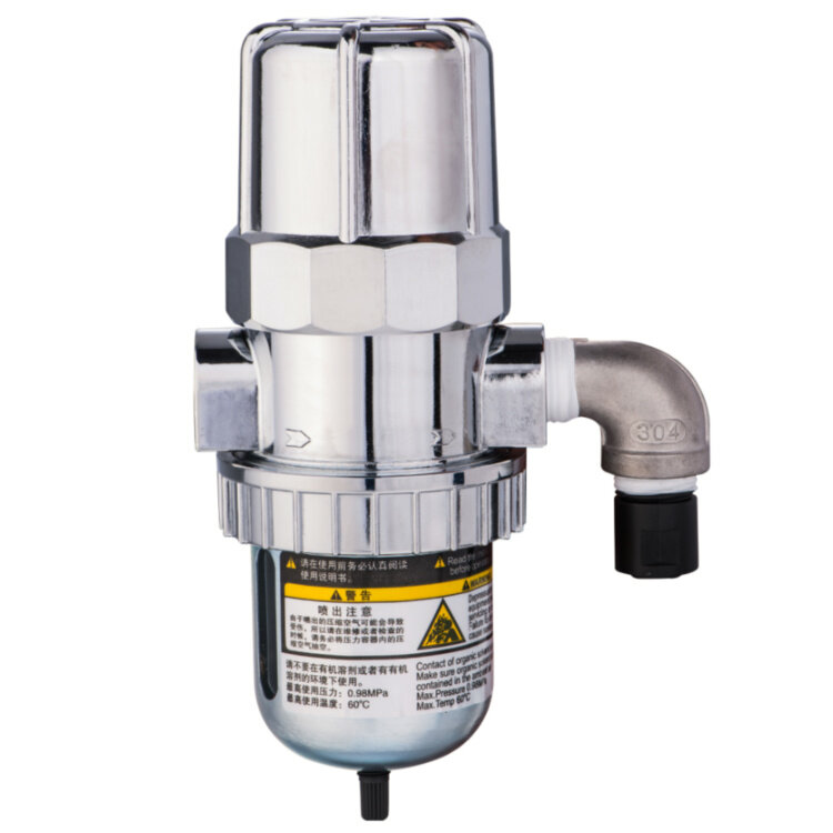 Keandalan tinggi systemAD-5 drainase paksa perangkap saluran otomatis pneumatik untuk kompresor udara