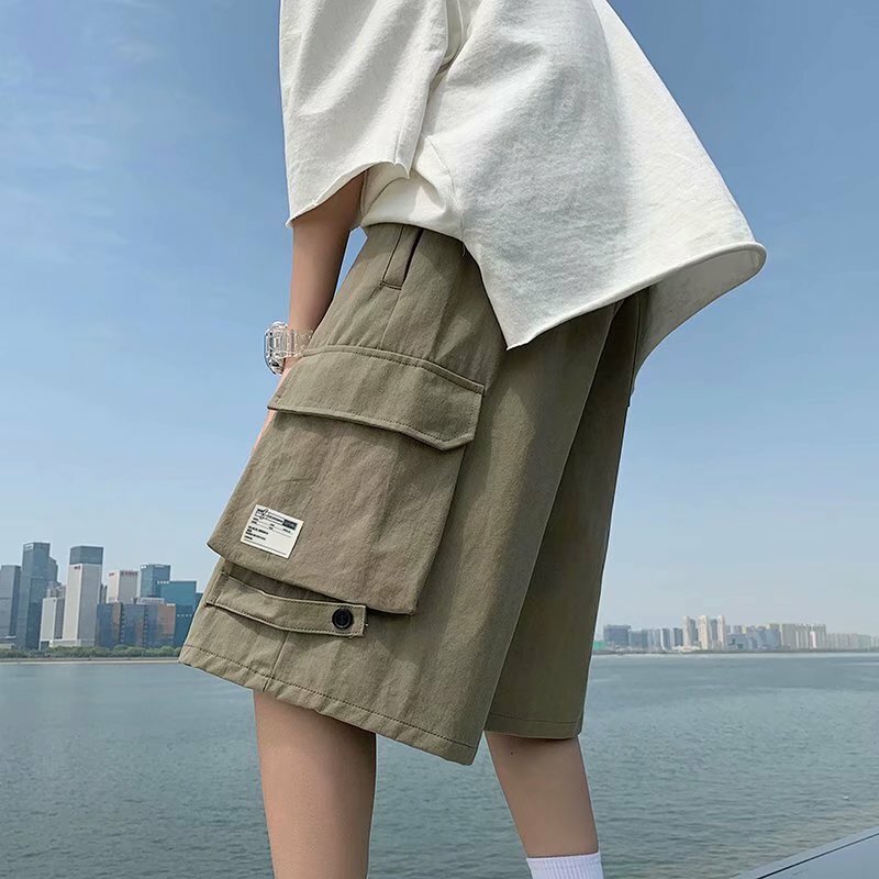 2024 wysokiej jakości szorty męskie męskie krótkie spodnie wygodne duża kieszeń szorty Cargo letniej wyprzedaży duże ubrania Y2k lato