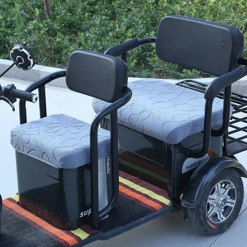Подушка на сиденье для электрического велосипеда, подушка на сиденье для электрического автомобиля, универсальная Всесезонная подушка на сиденье для электрического автомобиля с аккумулятором